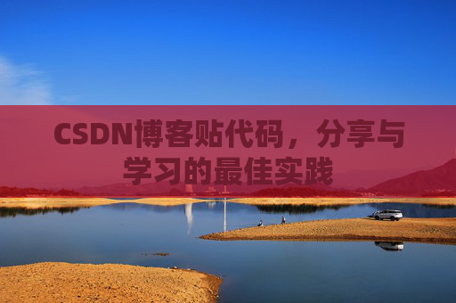 CSDN博客贴代码,分享与学习的最佳实践
